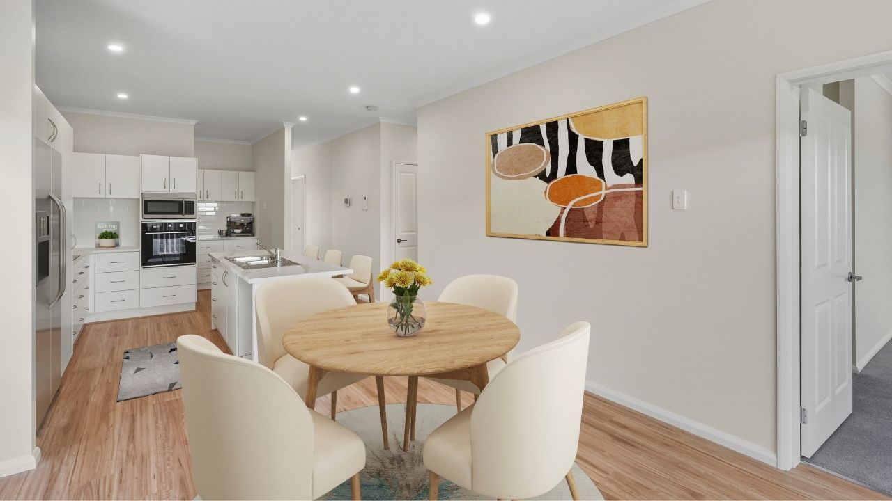The Harper is a three bedroom home packed with modern features.