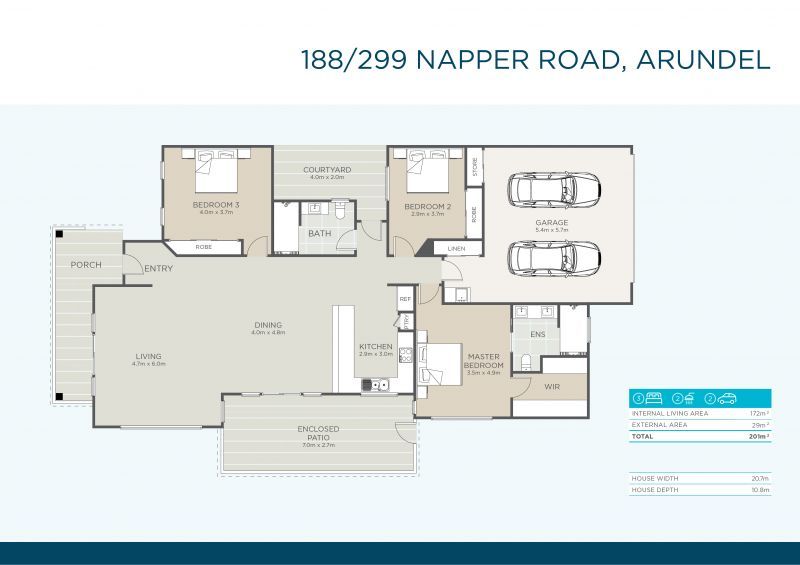 Modern Home on Vibrant Corner Block