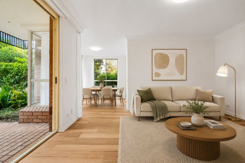 Modern Ground-Floor Retreat Surrounded by Leafy Village Gardens