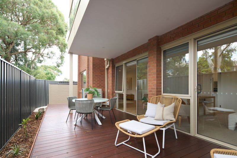 Stylish ground floor two-bedroom apartment