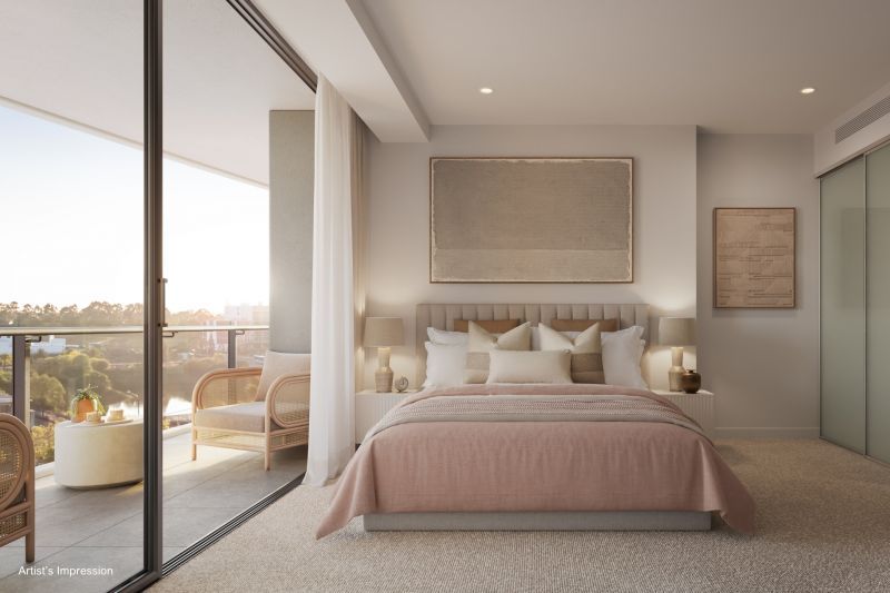 Oversized 3-bed apartment with district view