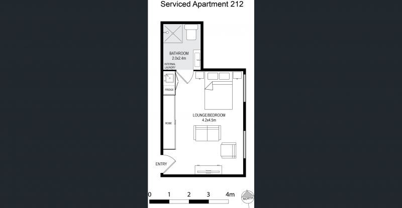 Studio Apartment with picturesque Garden Views