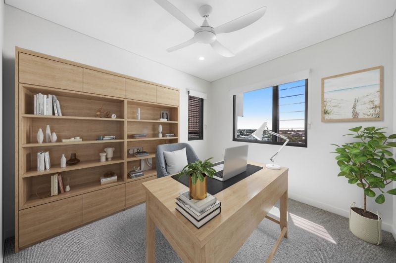 Top-Floor Living with Water Views