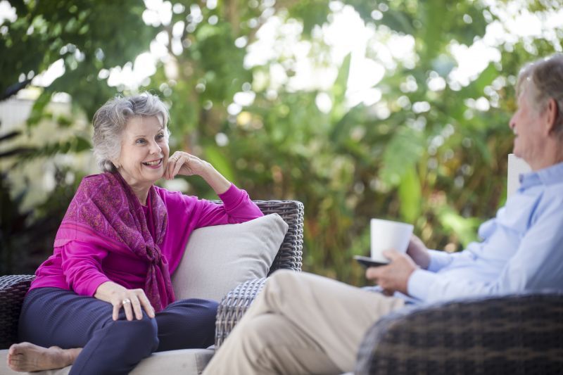 A prefect location to watch the sunset and the green suburb of Corinda