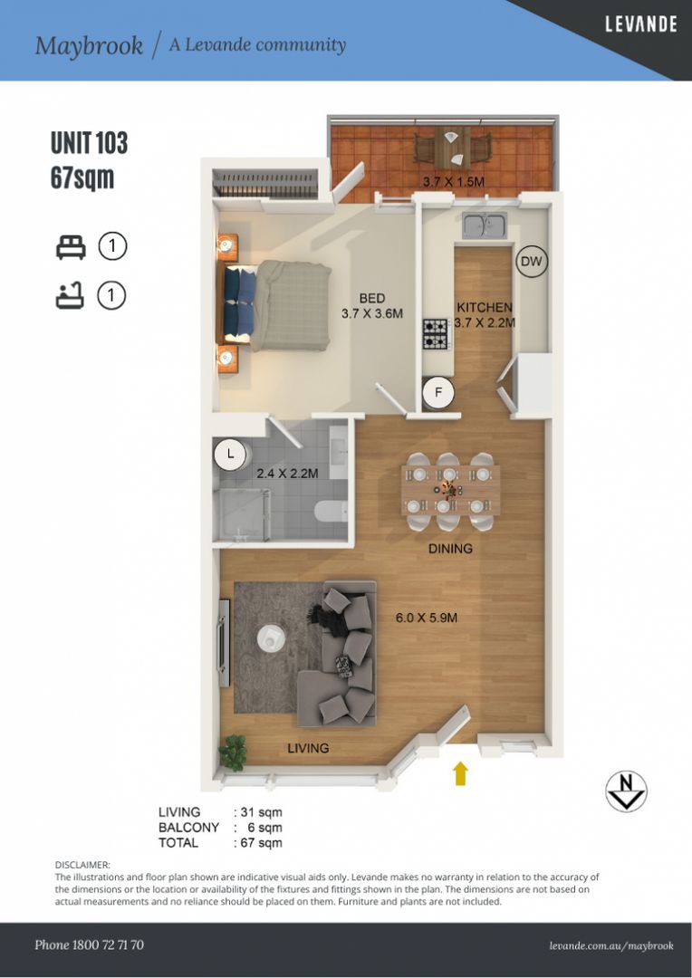 103/6 Jersey Place, Cromer