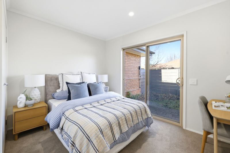 Rare north-facing corner home with garden views