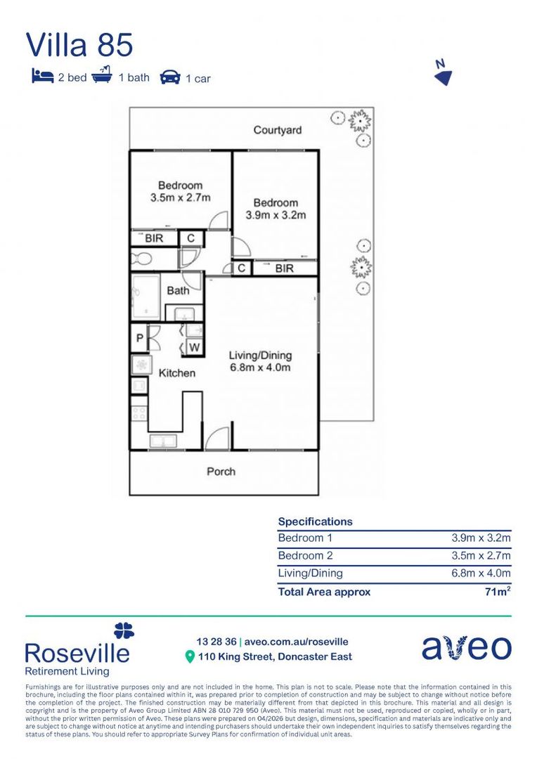 The perfect villa for retirement in Doncaster