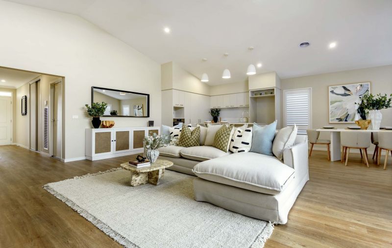 Elegant open plan living to relax and enjoy