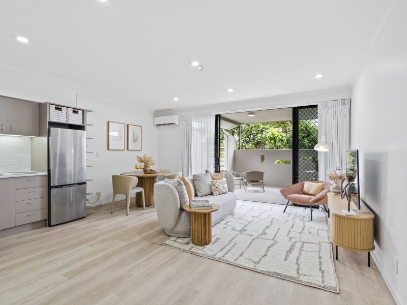 Modern one-bedroom apartment