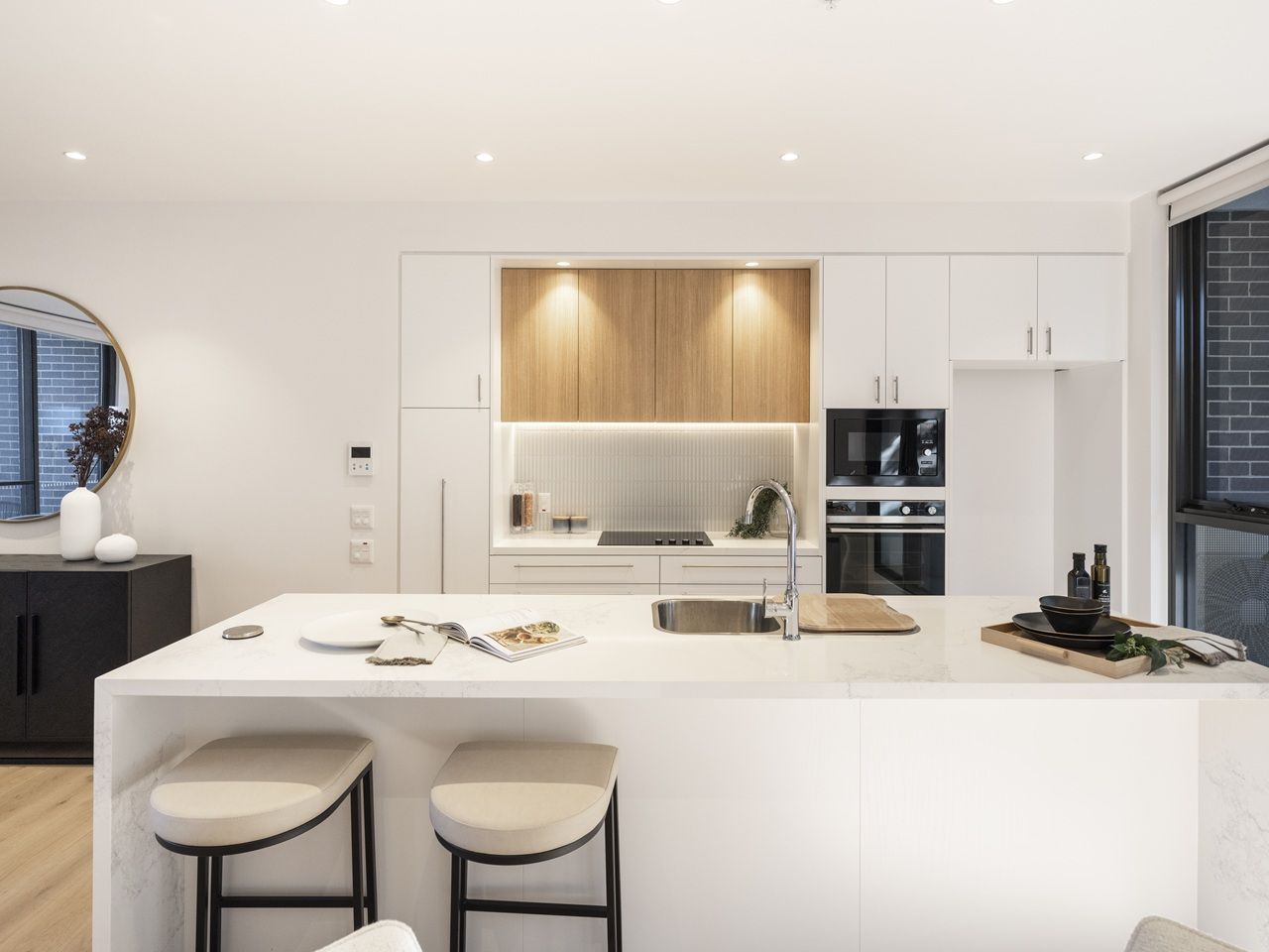 Private Tree Lined Courtyard