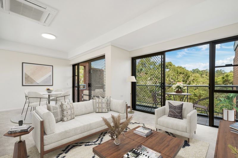 A Sun-Filled Retreat With Tranquil Bushland Views