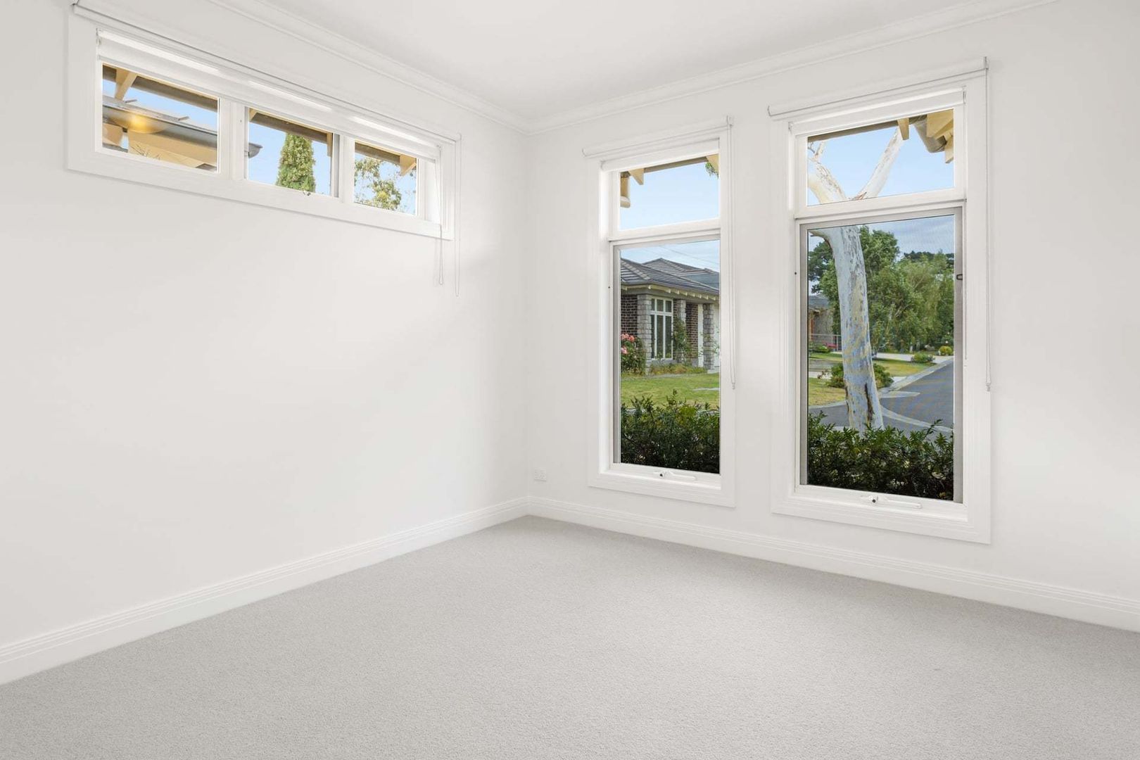 North-facing with High ceilings and Private Courtyard
