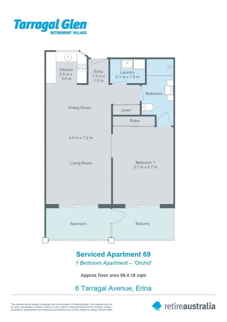 Desirable North Facing Apartment