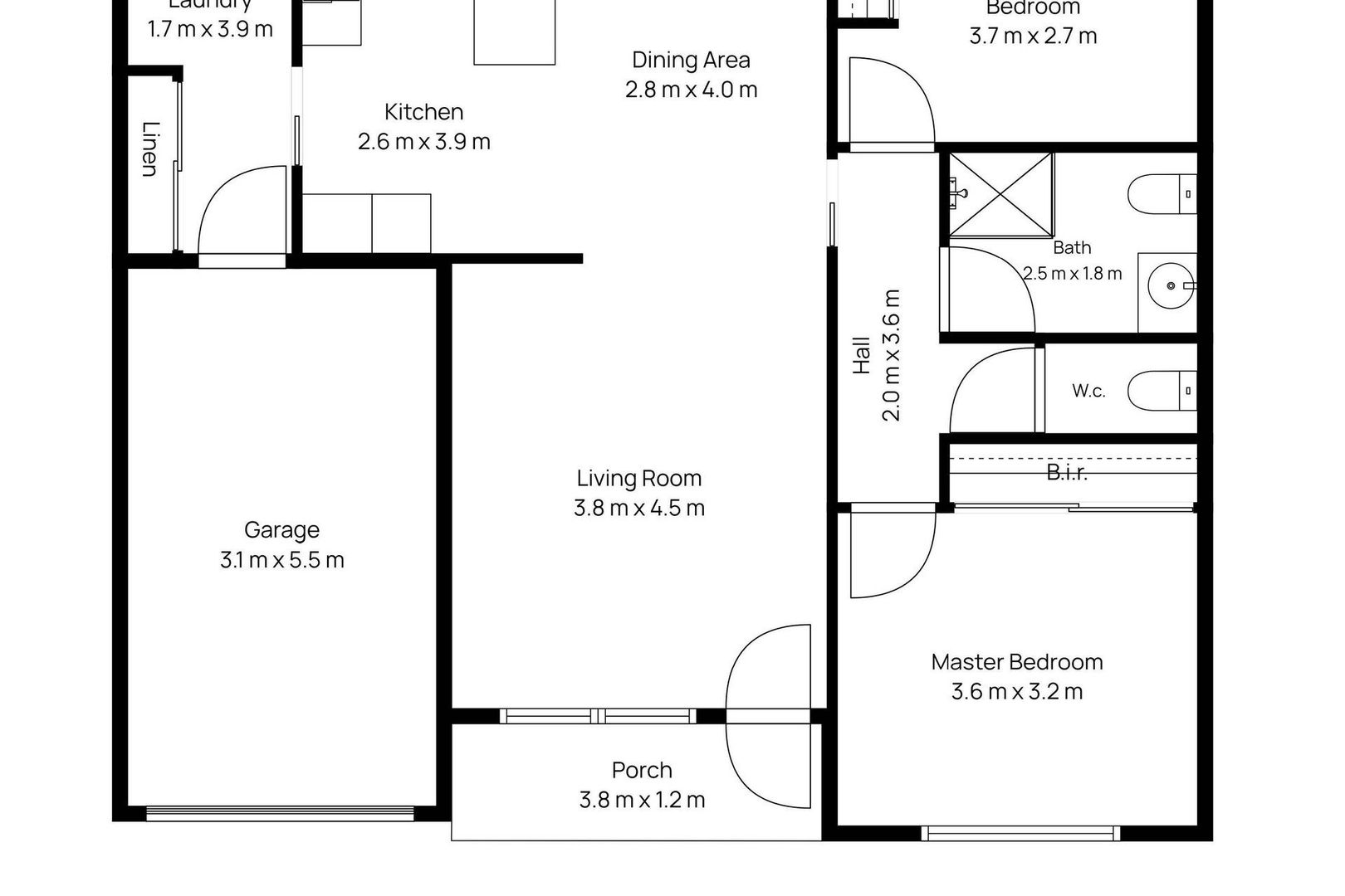 Corner Position with Room to Relax