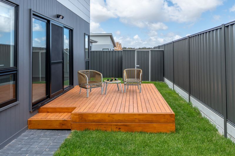 Spacious Design Inside and Out -  Large Rear Garden with Decked Entertaining Area.