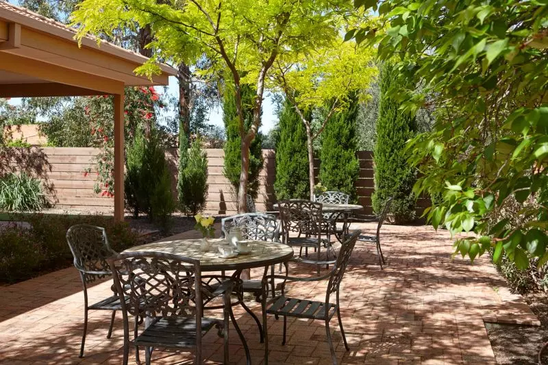 Two-bedroom villa with private entertaining area