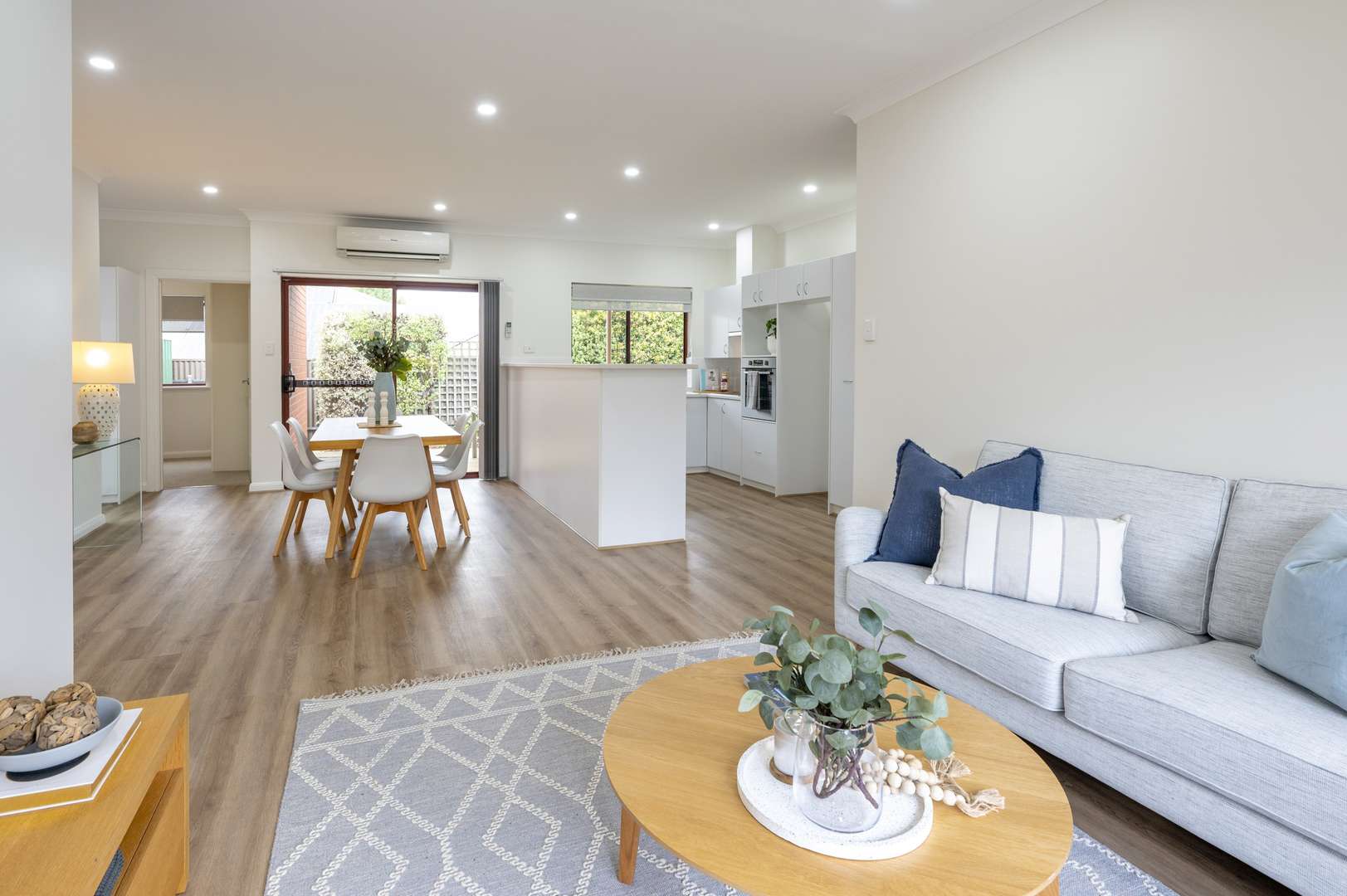 Eldercare Exhibition Court: stunning two-bedroom villa with private backyard