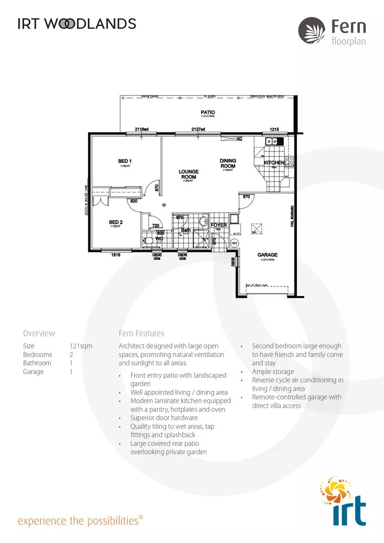 Unit 16: IRT Woodlands Retirement Village