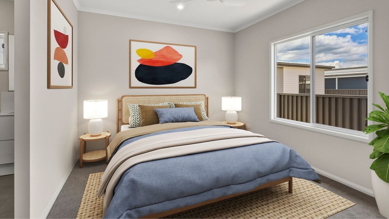 The Harper is a three bedroom home packed with modern features.