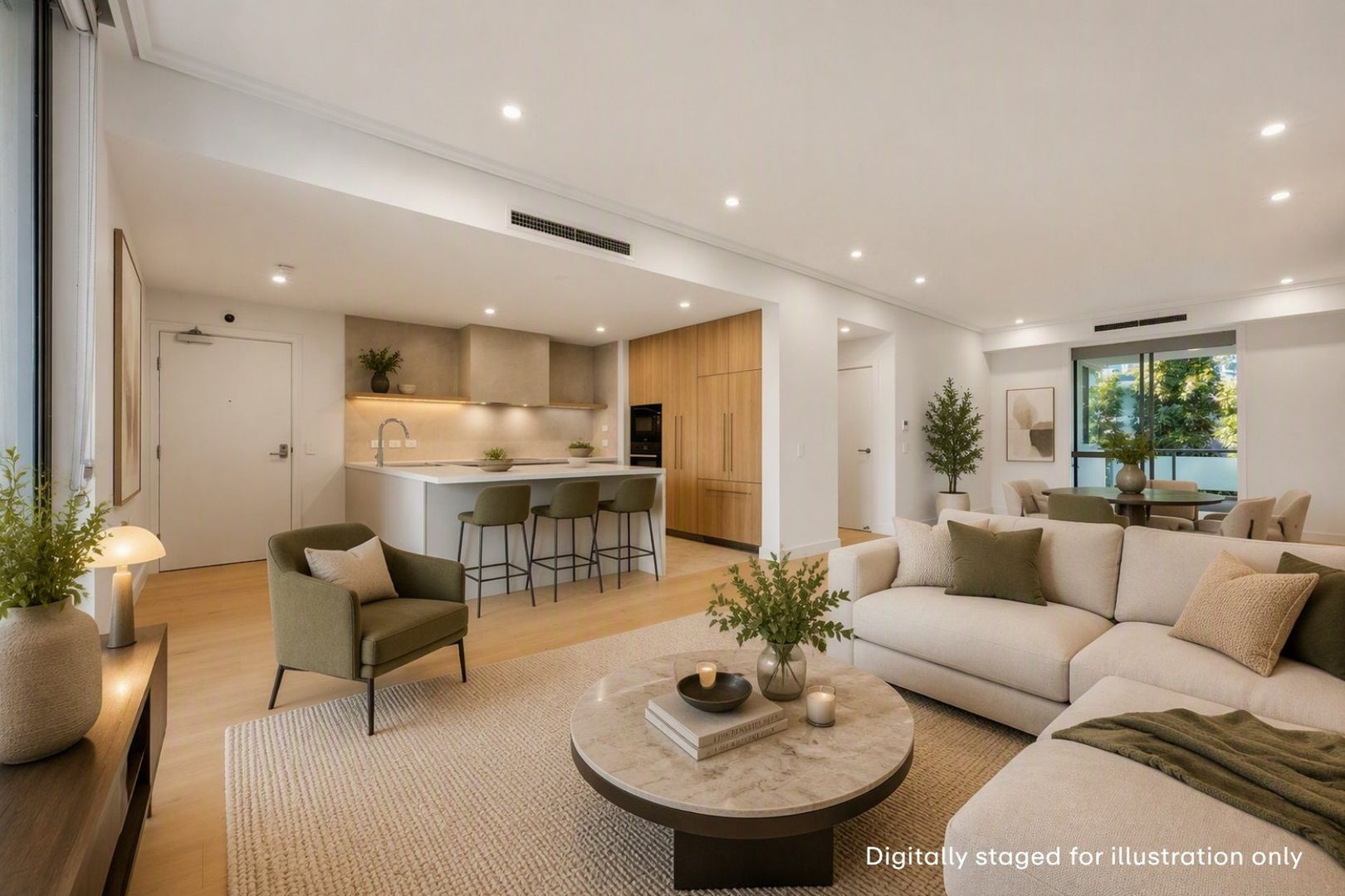 Sophisticated Living with Study and Dual Balconies