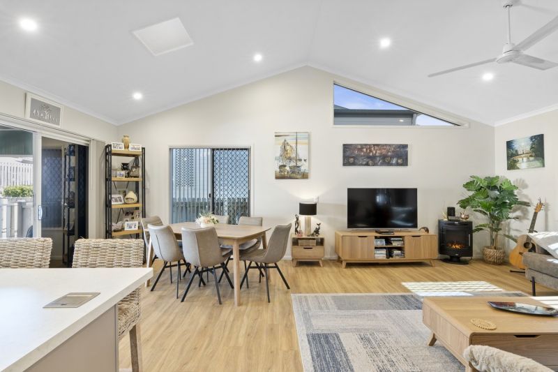 Spacious Living with Cathedral Ceilings