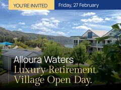 Luxury Retirement Village Open Day – Alloura Waters