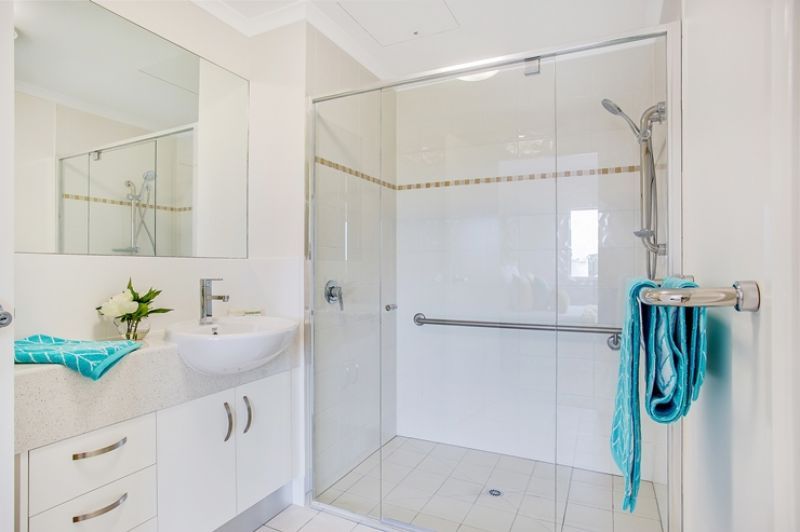 Sunny and bright assisted living apartment