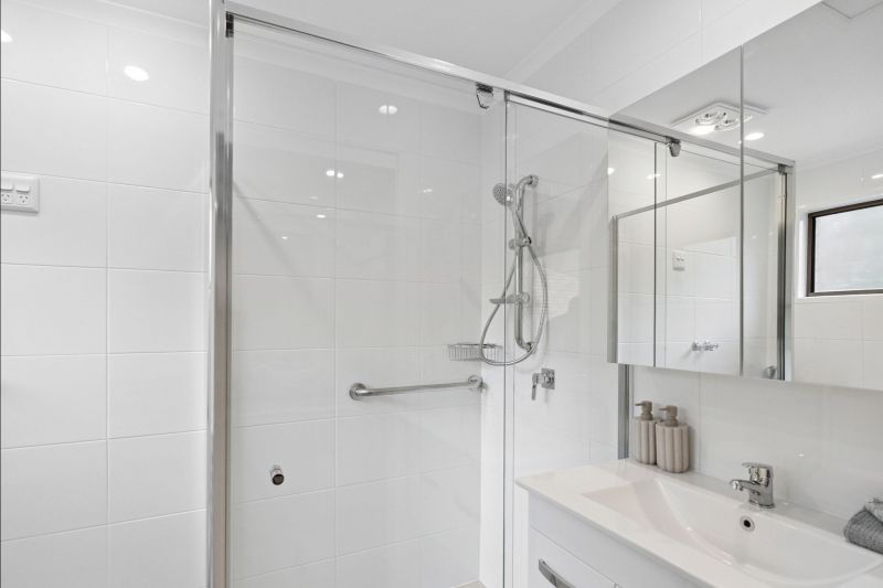 Modern convenience with garden views
