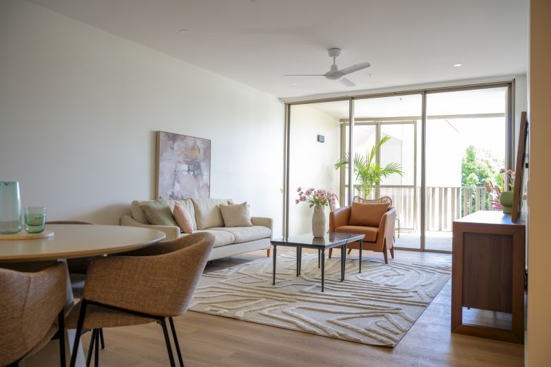 A prefect location to watch the sunset and the green suburb of Corinda