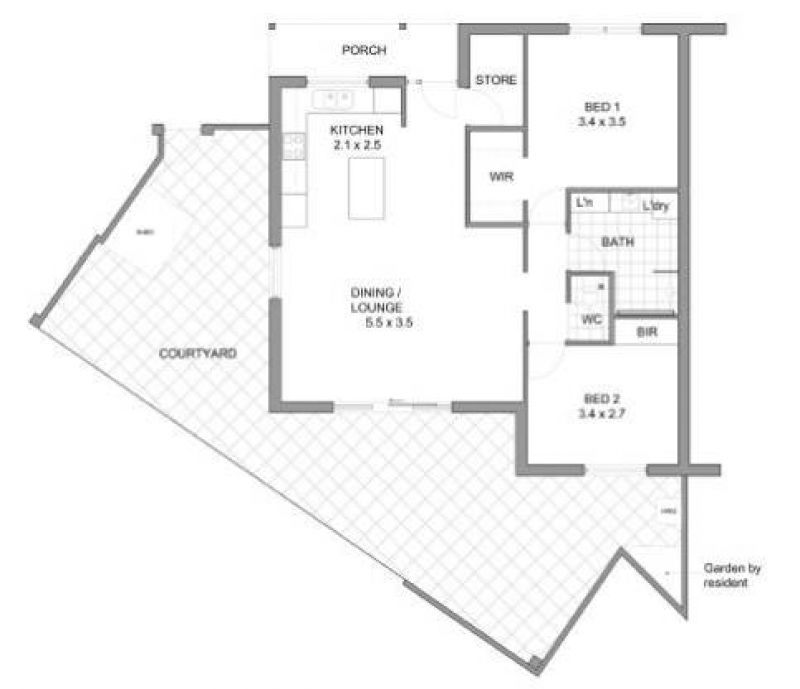 Perfect for those looking to downsize to a home with contemporary features