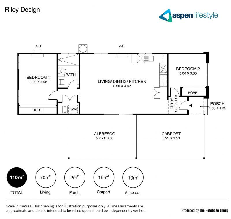 2-bedroom home - Riley Design