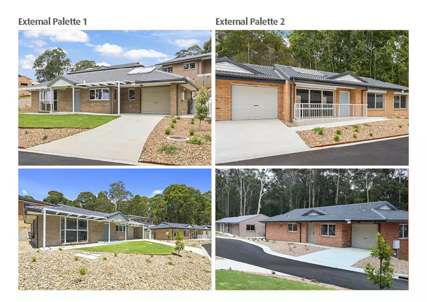 Type A with Left Garage: Relax in a Sunlit 2-Bedroom Villa