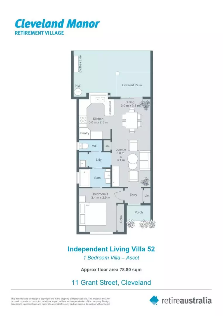 Generous 1-Bed Villa in the Heart of the Village