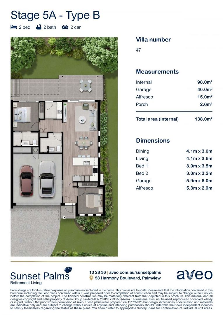 Enjoy low-maintenance living - a smart choice with space to spare