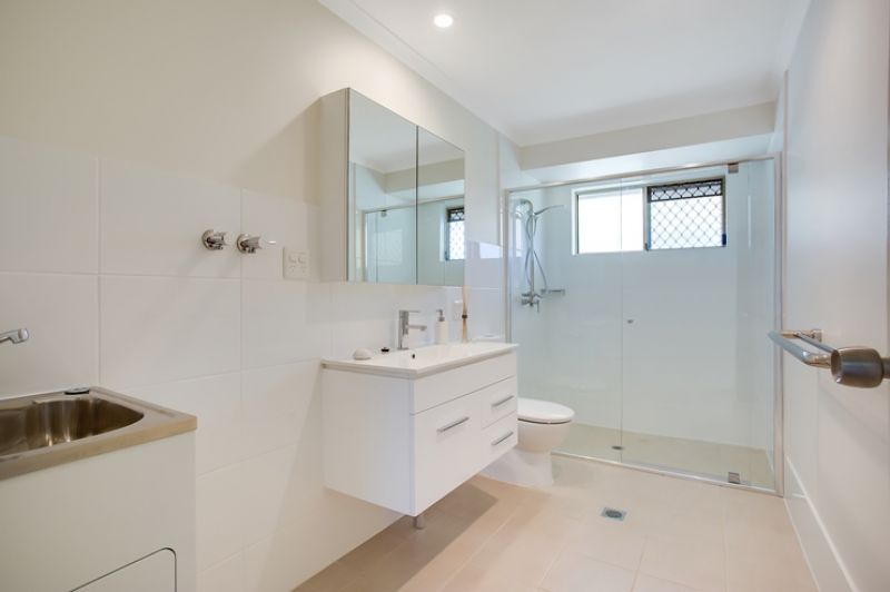 Light-filled, two-bedroom villa under renovation