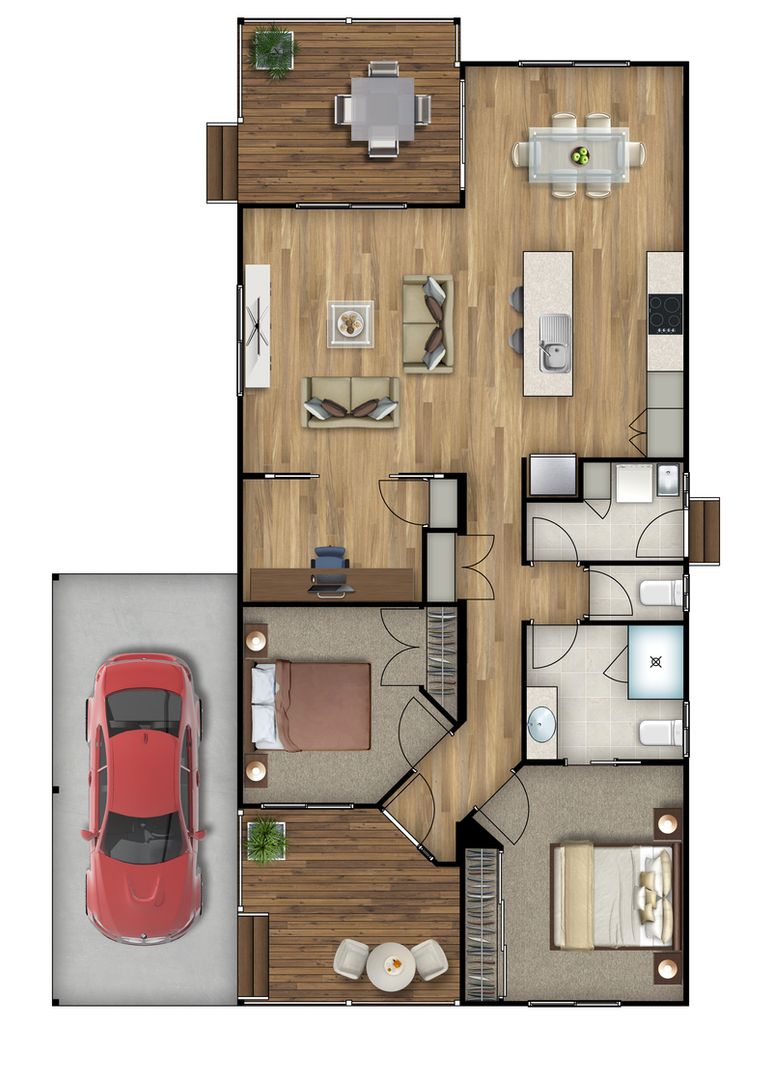 Live in style and retire comfortably