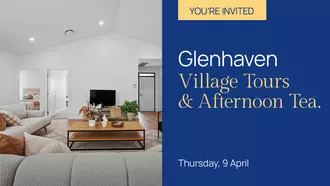 Join us for Village Tours and Afternoon Tea