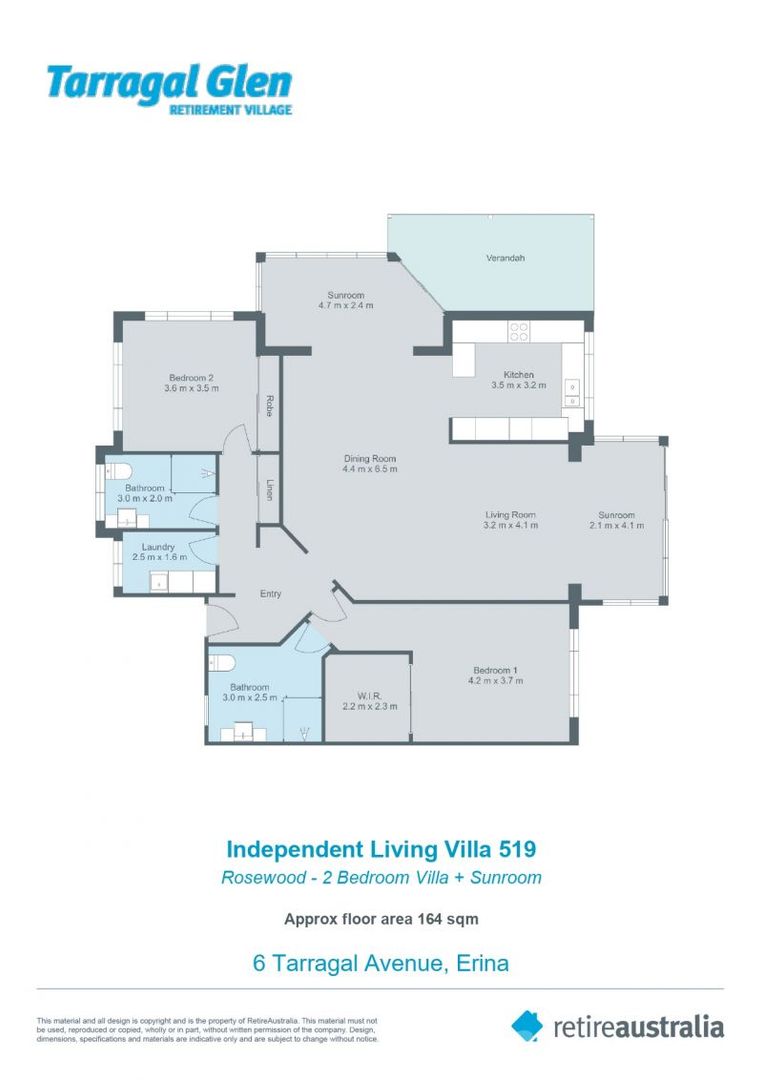 Rosewood Court Apartment building at Tarragal Glen!