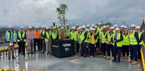 Construction of Leichhardt retirement living project with stunning views reaches its highest point