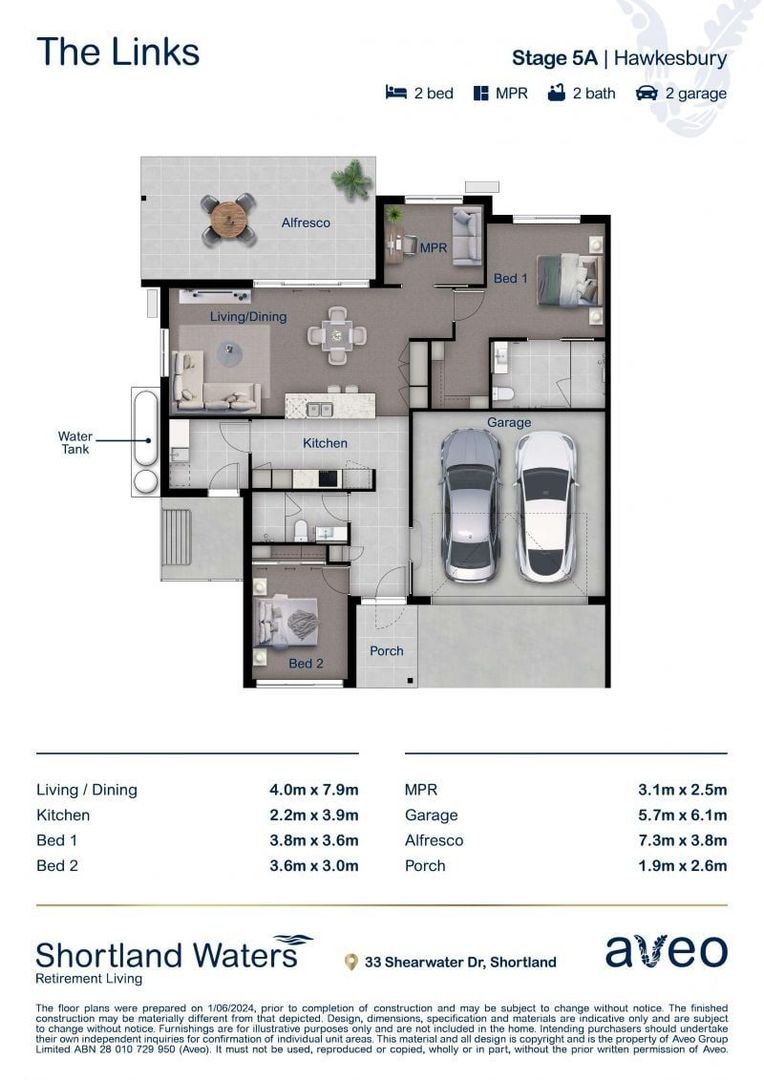 Spacious and well-appointed villa