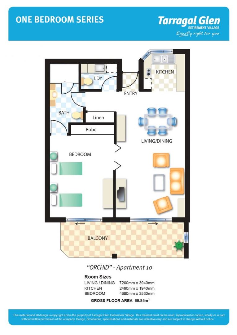 Ground floor north-facing living