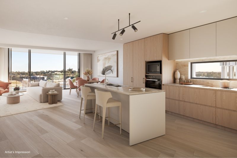 Oversized 3-bed apartment with district view