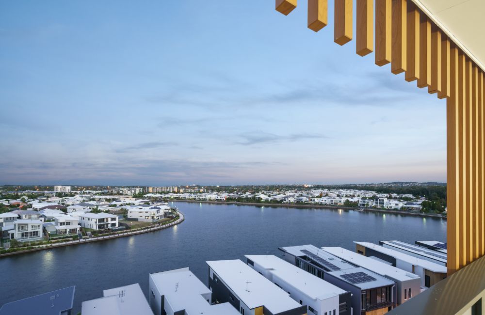 Penthouse Living with Sweeping Water Views