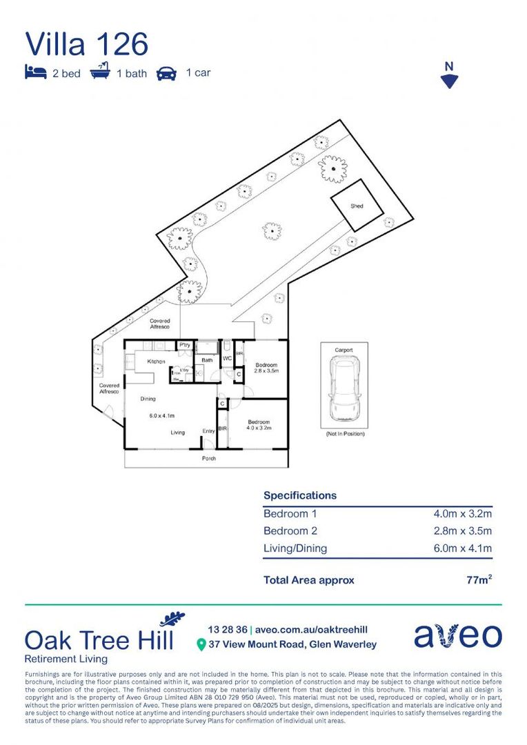 Beautiful two-bed villa in a great location