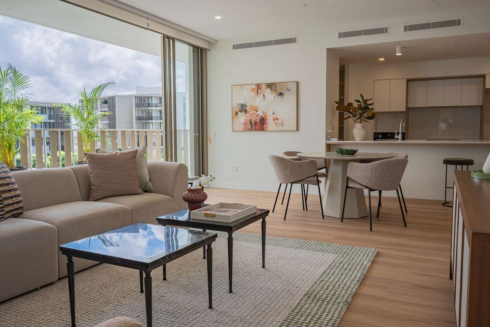 Light-Filled, Spacious Apartment Overlooking the Village