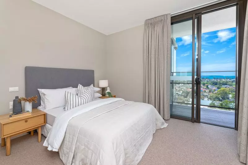 Under Offer -Blue ribbon retirement living framed by a captivating seaside panorama  and refined contemporary interiors