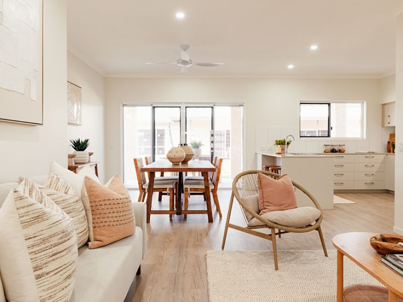 Bright East‑Facing Living