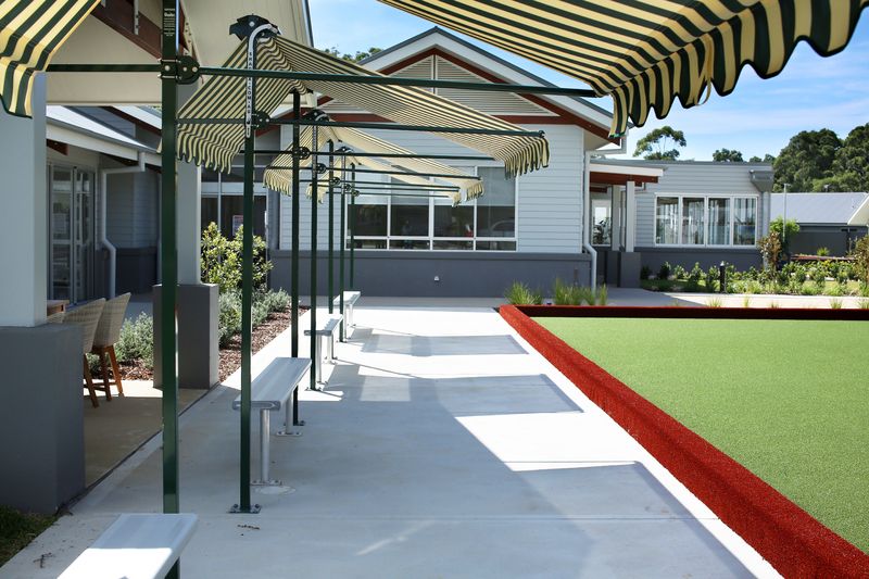 Spacious, light-filled living at Plantations