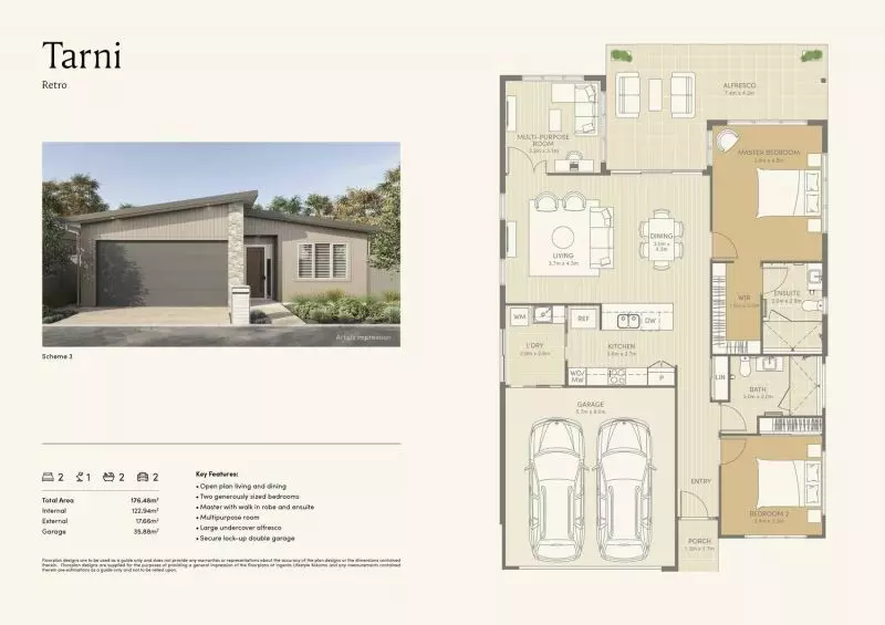 The Tarni is thoughtfully designed for easy living and effortless style.