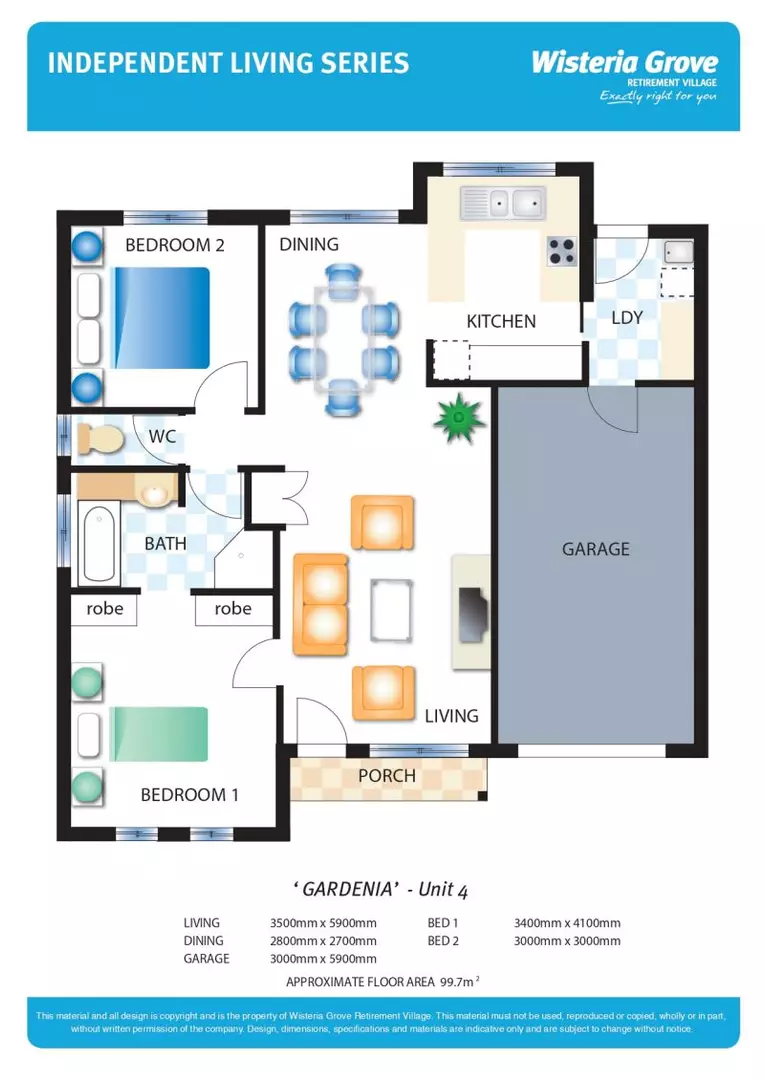 Within close proximity of Community Centre